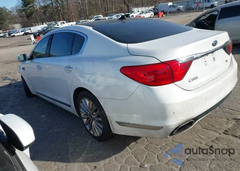 2015 Kia K900 Luxury from USA, damaged, VIN KNALW4D45F6019582